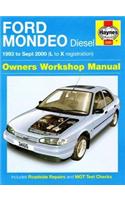 Ford Mondeo Diesel (93 - Sept 00) Haynes Repair Manual