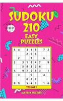 Sudoku: 210 Easy Puzzles(1 210 Sudoku 9x9 Puzzles: Easy)