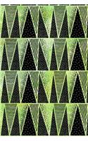 Journal Notebook Abstract Triangles Pattern 4