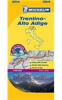 Trentino - Michelin Local Map 354: Map