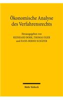 Okonomische Analyse des Verfahrensrechts