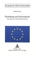 Einstellung und Psychophysik