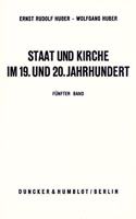 Staat Und Kirche Im 19. Und 20. Jahrhundert