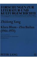 Klara Blum - Zhu Bailan (1904-1971)