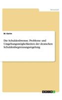 Schuldenbremse. Probleme und Umgehungsmöglichkeiten der deutschen Schuldenbegrenzungsregelung