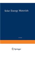 Solar Energy Materials