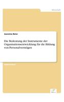 Die Bedeutung der Instrumente der Organisationsentwicklung für die Bildung von Personalvermögen: (German)