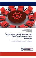 Corporate governance and firm performance in Pakistan