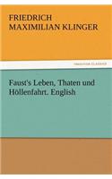 Faust's Leben, Thaten und Höllenfahrt. English