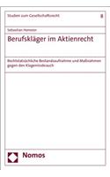 Berufsklager Im Aktienrecht