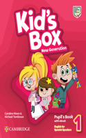 Kid's Box New Generation Level 1 Pupil's Pack Andalusia Edition English for Spanish Speakers: (Kid's Box)