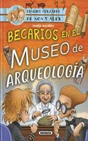 Becarios en el Museo de Arqueologia