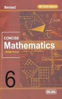 Concise Mathematics-Middle School 6 - by R.K. Bansal (2024-25 Examination)