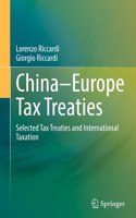 China–Europe Tax Treaties