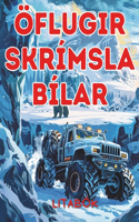 Öflugur Skrímslabílar litabók: fyrir börn á aldrinum 2 til 12 ára