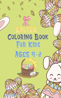 Easter Coloring Book For Kids Ages 4-8: 100 big, simple and fun designs, Beautiful Collection of 100 Unique Easter Egg Designs include Bunny, Big Egg, Funny Animals & More, 8.5 x 11 Inches