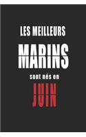 Les Meilleurs Marins sont nés en Juin carnet de notes