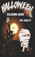 Halloween Coloring Book for Adults