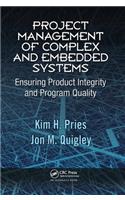 Project Management of Complex and Embedded Systems