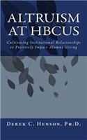 Altruism at HBCUs