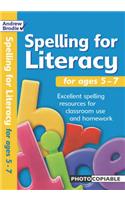 Spelling for Literacy for ages 5-7