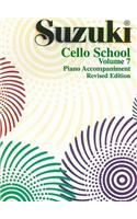 SUZUKI CELLO SCHOOL VOL7 PIANO ACC