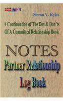 Notes Partners Relationship Log Book