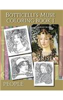 Botticelli's Muse Coloring Book 1: People