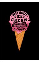 Without Ice Cream There Would Be Darkness & Chaos