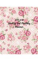 2019-2020 Weekly and Monthly Planner