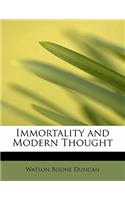 Immortality and Modern Thought