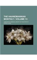 The Hahnemannian Monthly (Volume 13)