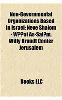 Non-Governmental Organizations Based in Israel