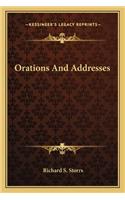 Orations And Addresses