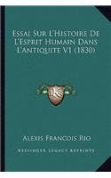 Essai Sur L'Histoire De L'Esprit Humain Dans L'Antiquite V1 (1830)