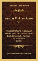Arnims Und Brentanos V1