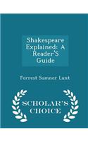 Shakespeare Explained