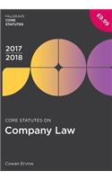 Core Statutes on Company Law 2017-18