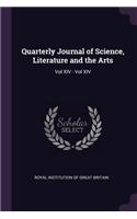 Quarterly Journal of Science, Literature and the Arts: Vol XIV - Vol XIV