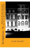Advanced torts tutoring for 1L to 4L Law Students