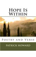 Hope Is Within: (English)