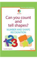 Can you count and tell shapes?