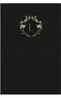 Monogram L Any Day Planner Notebook