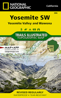 Yosemite Sw, Yosemite Valley & Wawona: Trails Illustrated National Parks