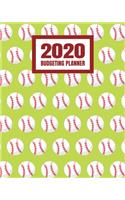 2020 Budgeting Planner: Monthly And Weekly Budget Bill Planner Organizer Expense Tracker Notebook For Baseball Lover, Fan, Coach