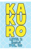 Kakuro Level 1