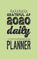 Grateful AF 2020 Daily Planner