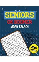 Seniors OK Boomer Word Search