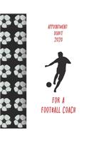 Appointment Diary 2020 For A Football Coach
