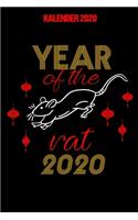 Kalender 2020 Year Of The Rat